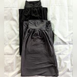 Yoga Palazzo Pants 🩶 🖤